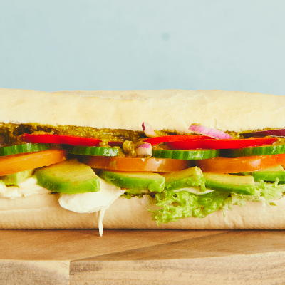 Vegetar sandwich kolding